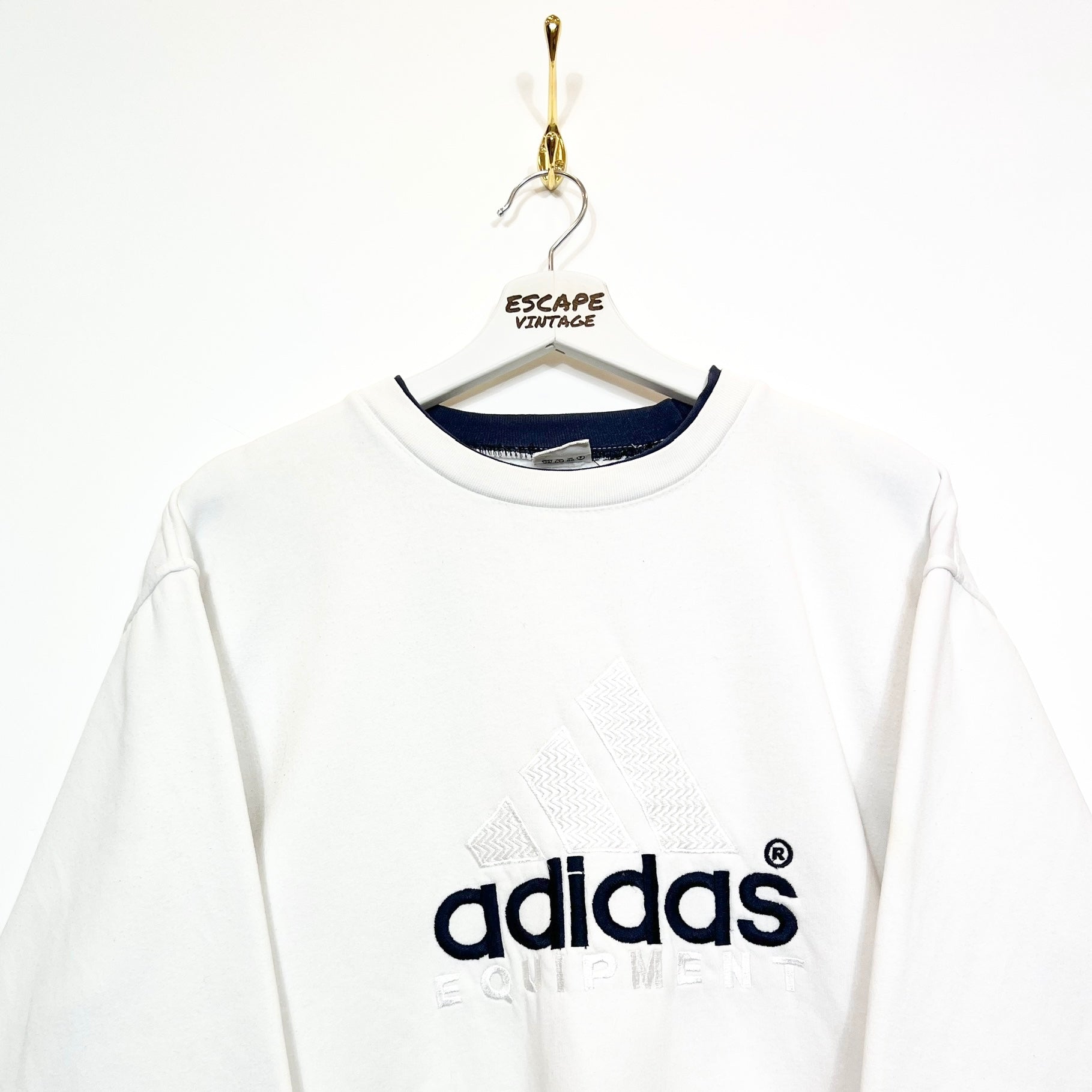 [RARA] 90s Felpa Adidas Equipment Vintage [L]