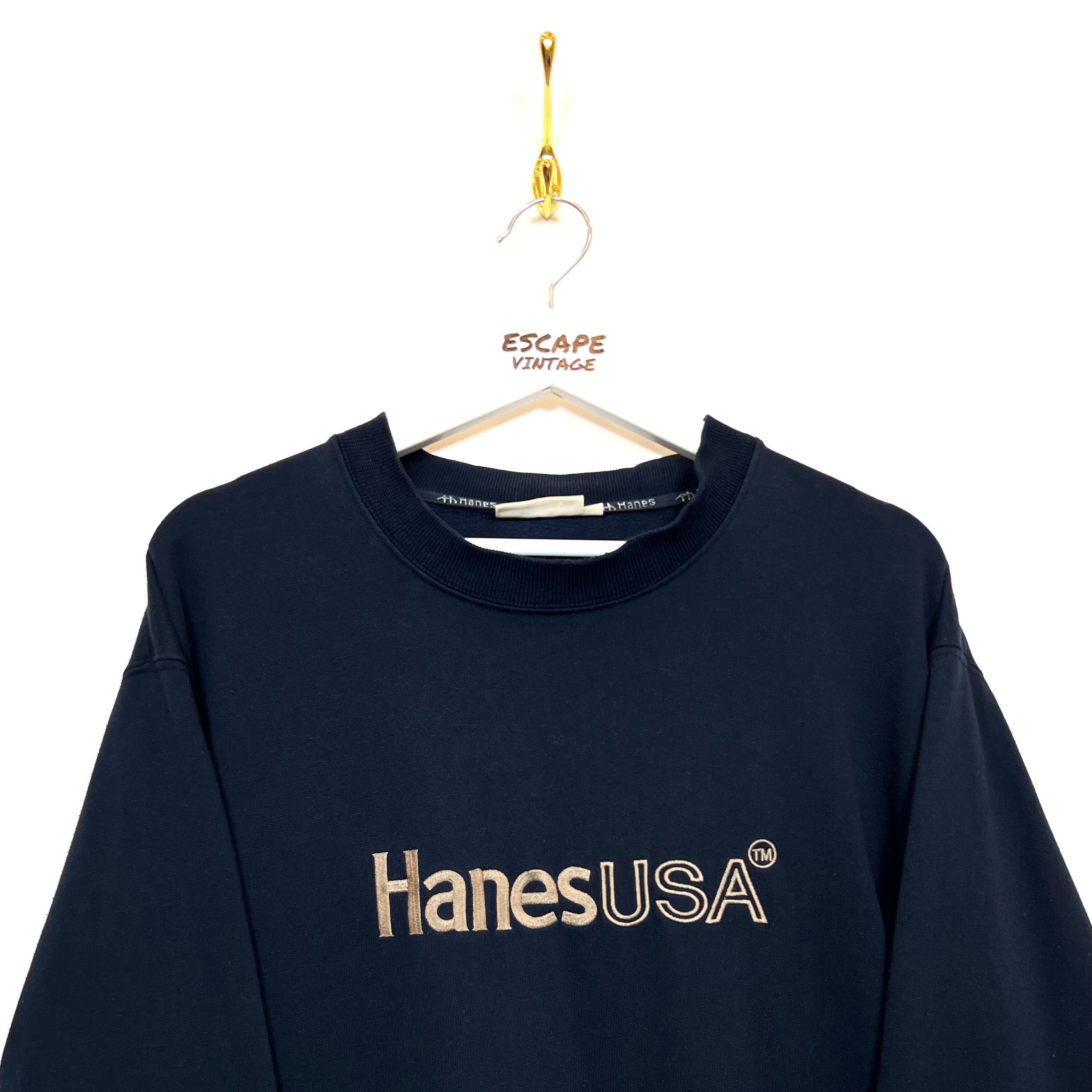 90s Felpa Hanes USA Vintage [L]