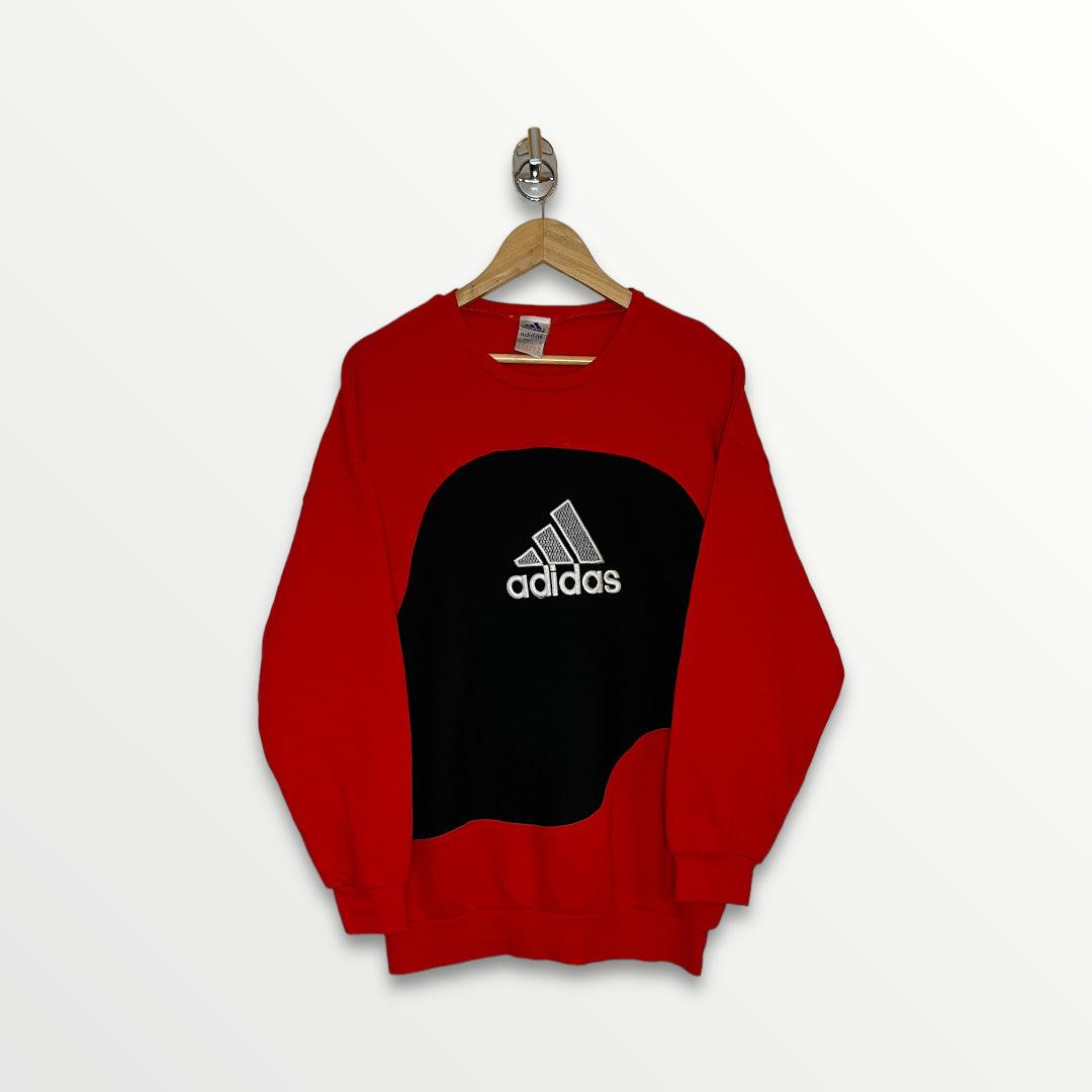 90s Felpa Adidas Rework Vintage [L]