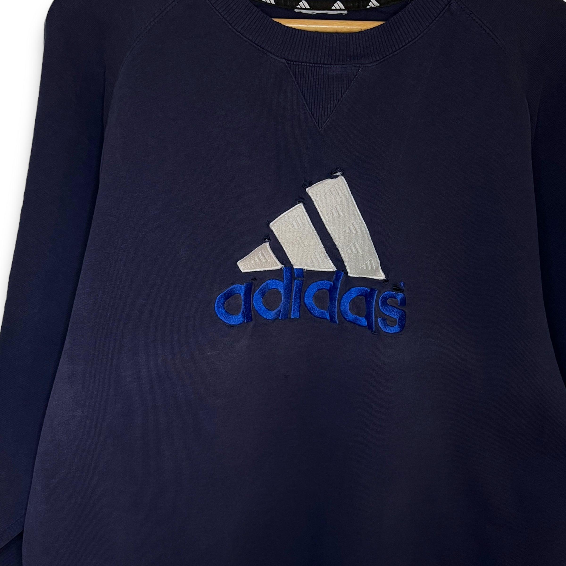 90s Felpa Adidas Vintage [L]