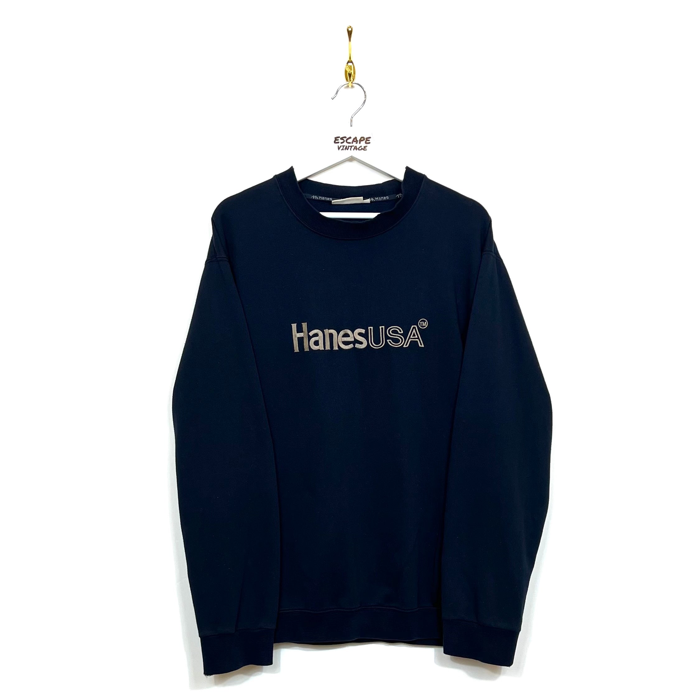 90s Felpa Hanes USA Vintage [L]