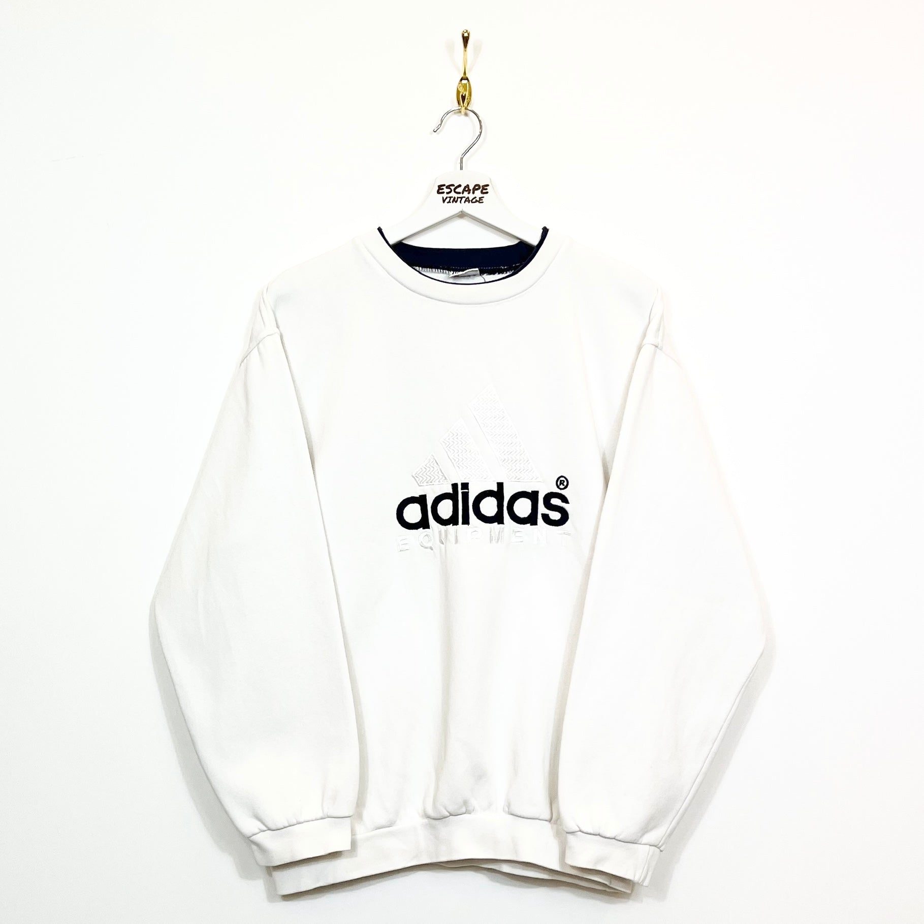 [RARA] 90s Felpa Adidas Equipment Vintage [L]