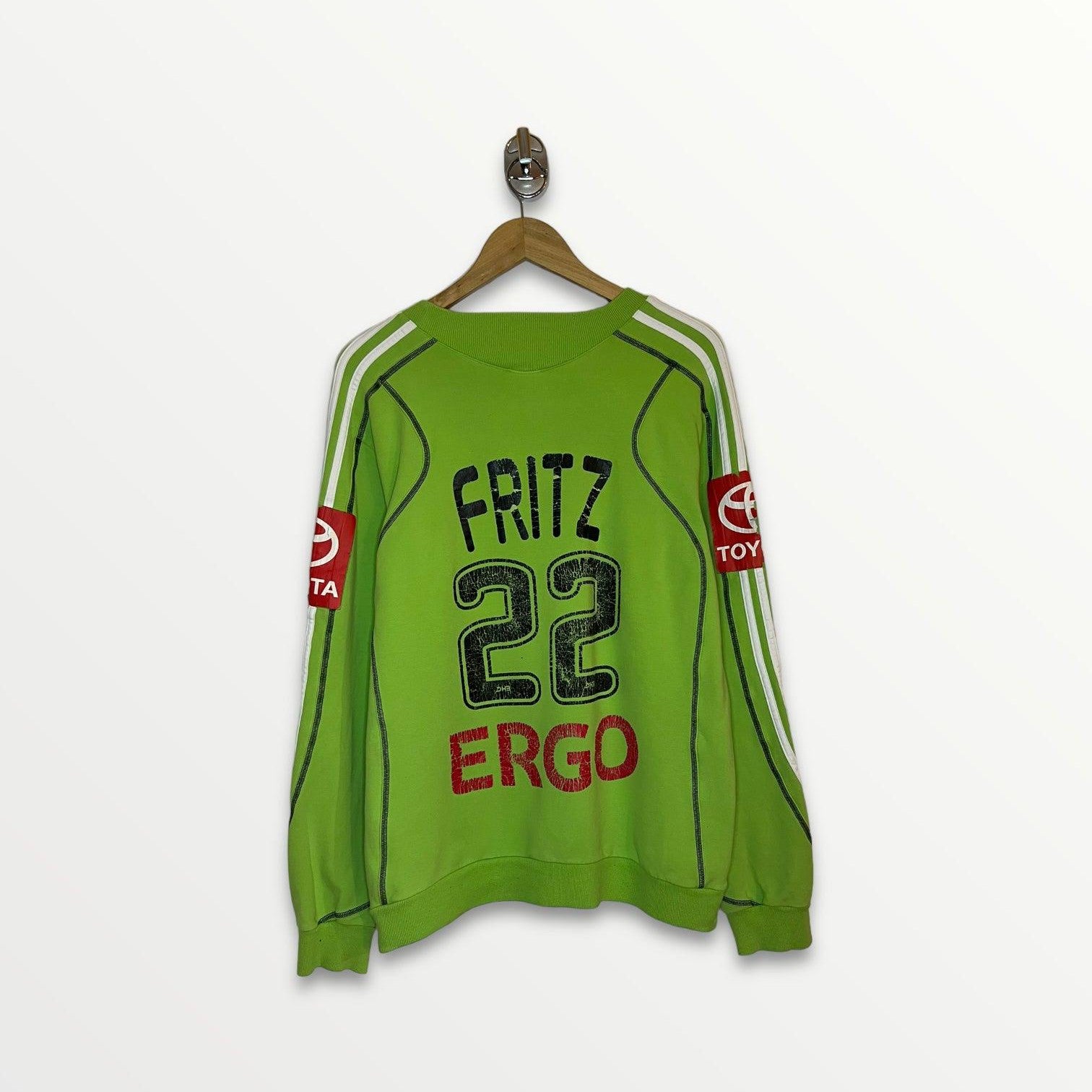 Felpa Adidas Autografata Vintage [XL]