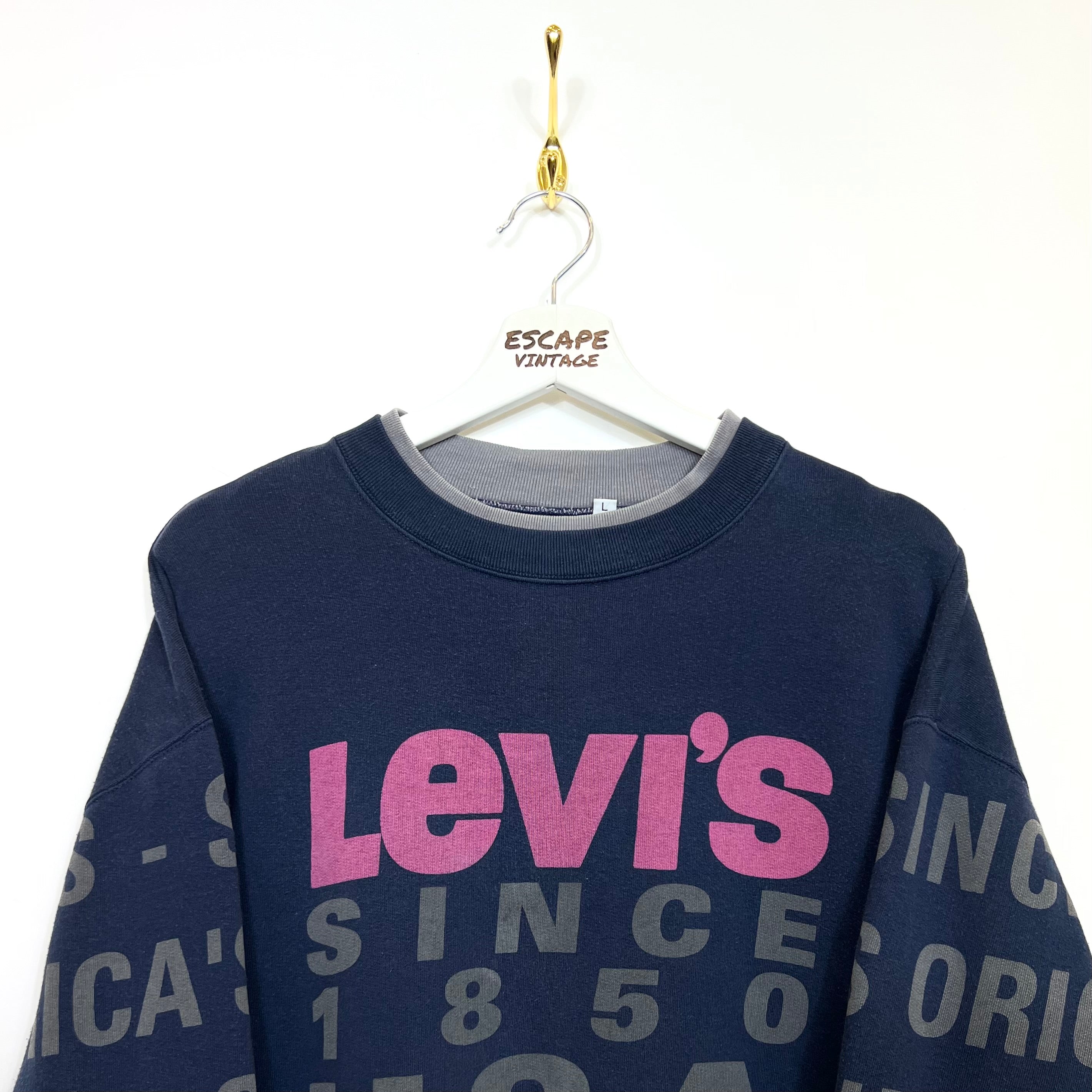 90s Felpa Levis Vintage [L]