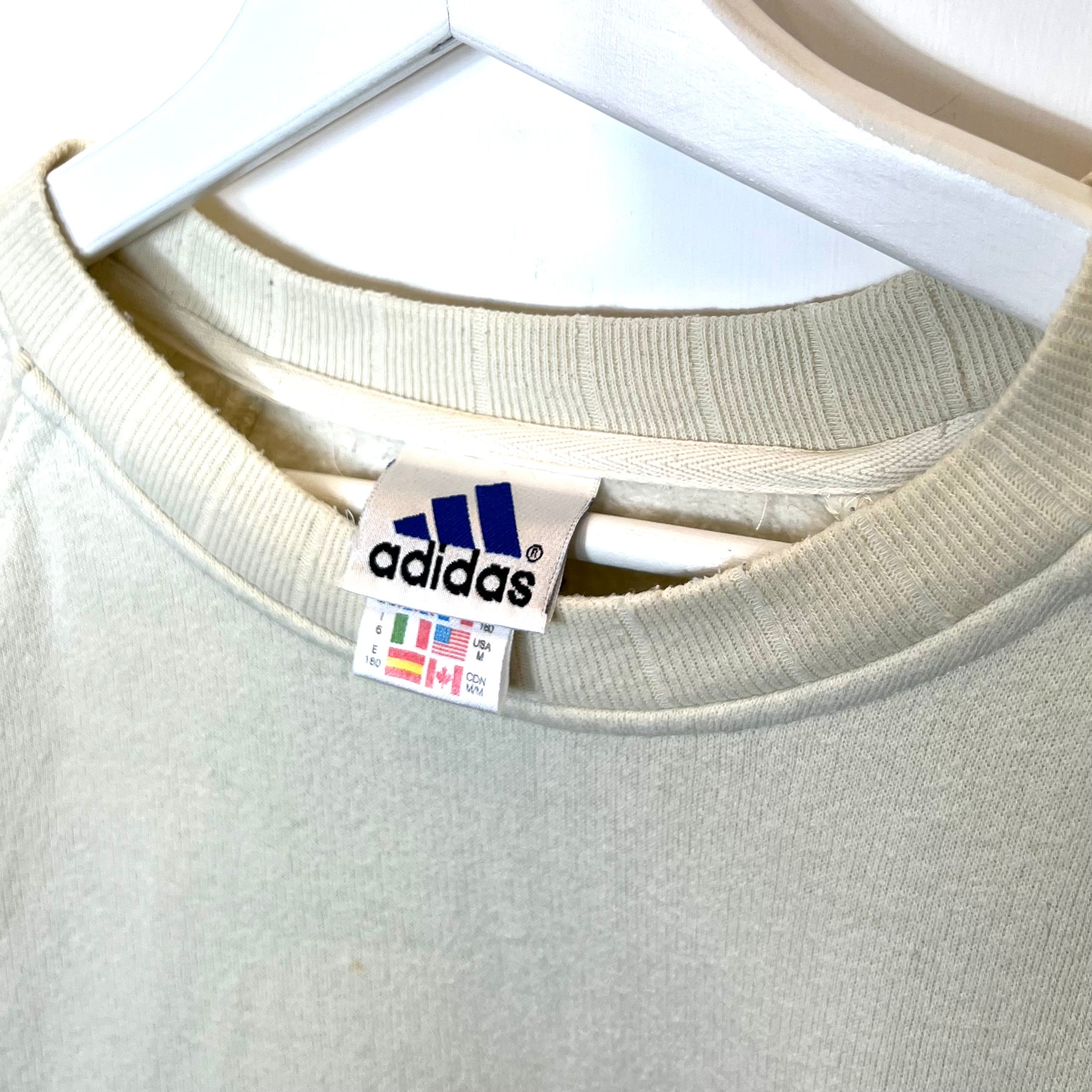 90s Felpa Adidas Vintage [L]