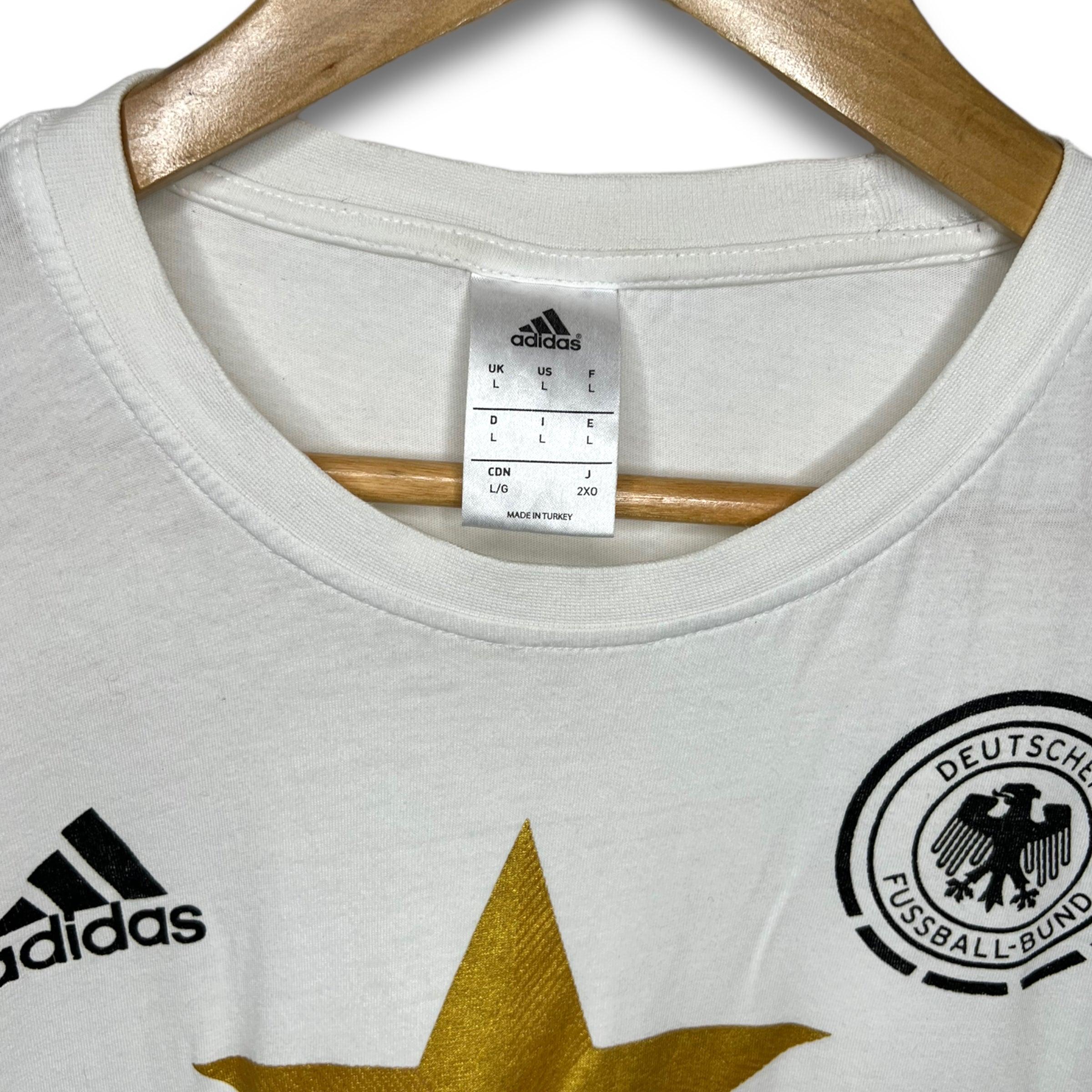 90s T-Shirt Adidas World Cup Vintage [L]