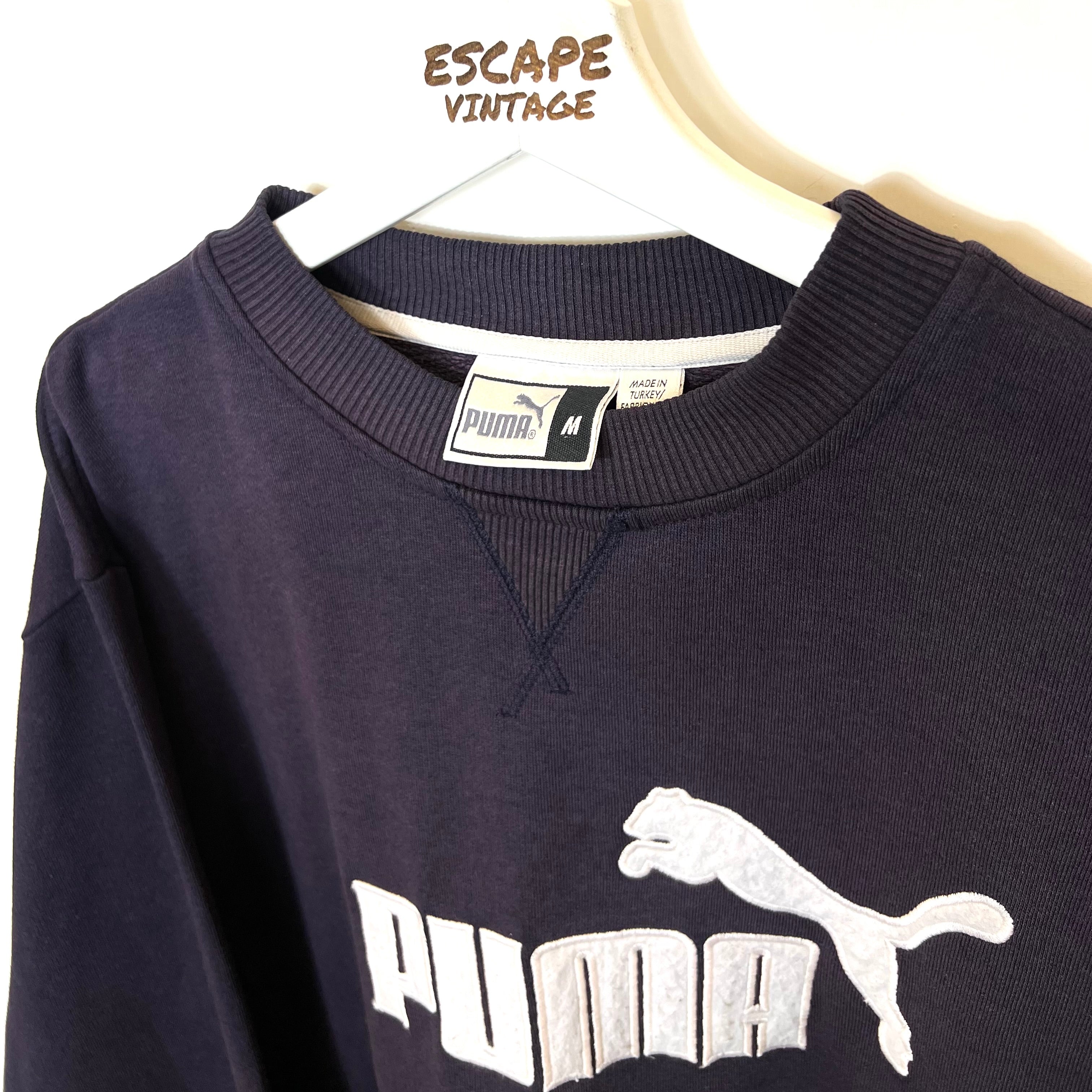 90s Felpa Puma Vintage [L]