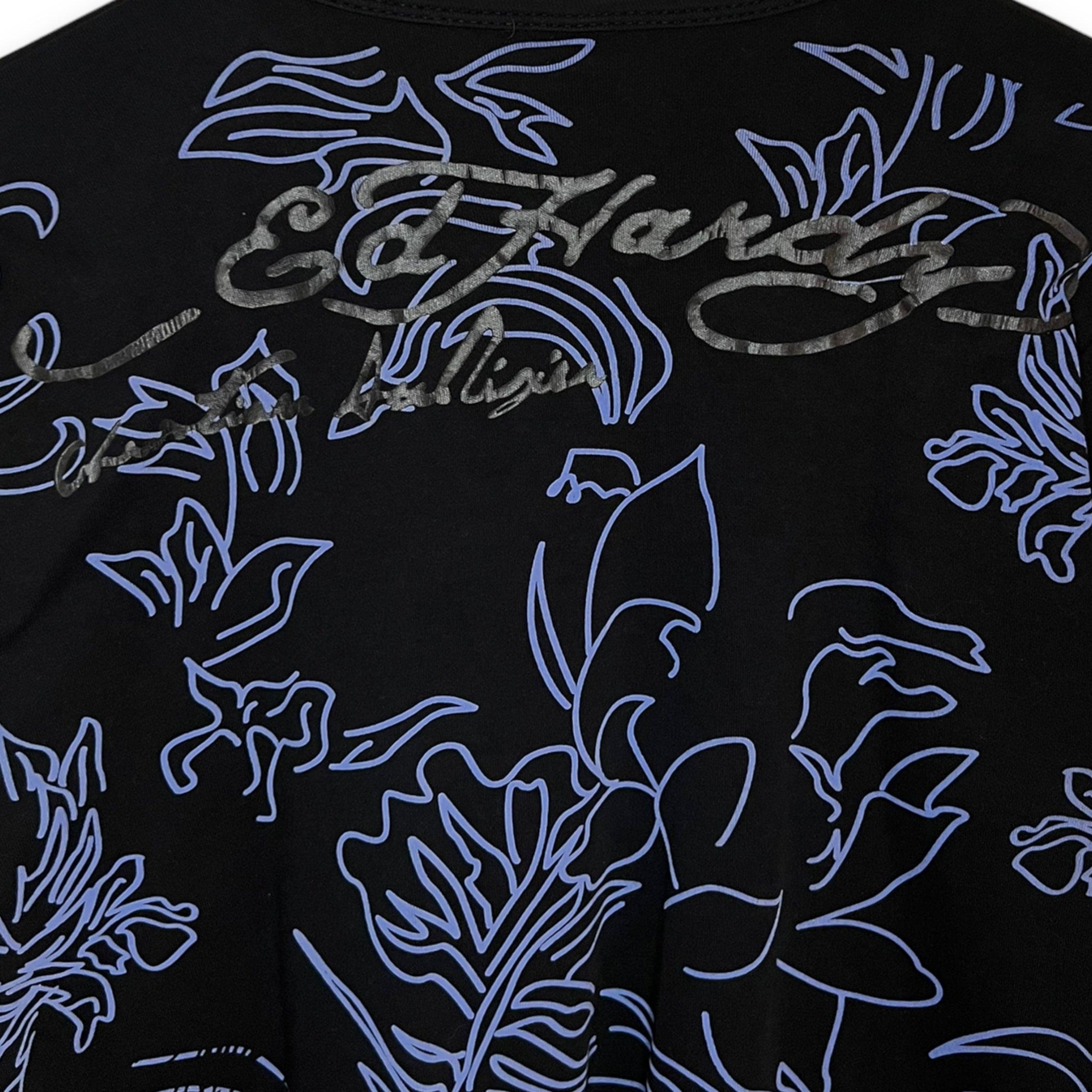 T-Shirt Ed Hardy Maniche Lunghe Vintage [L]