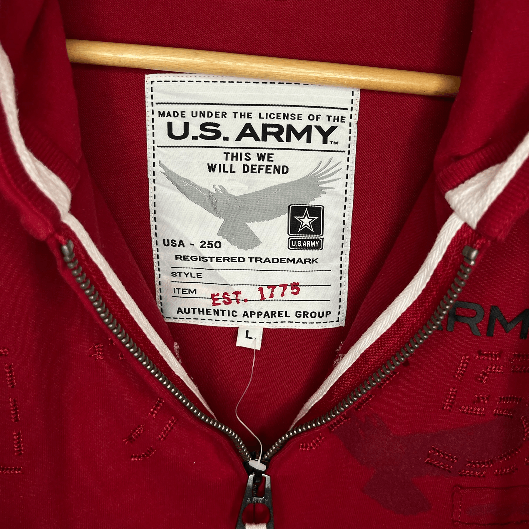 [RARA] 90s Felpa US Army Vintage [L]